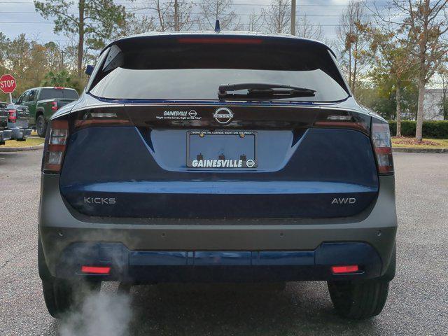 new 2025 Nissan Kicks car, priced at $27,180