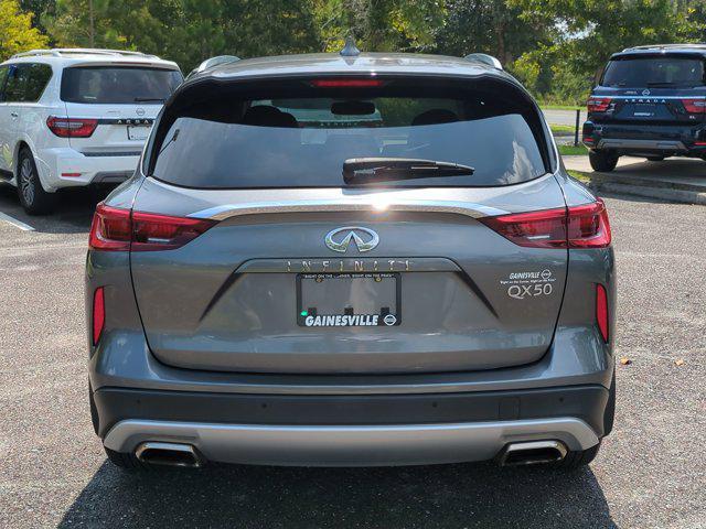 used 2021 INFINITI QX50 car, priced at $28,690