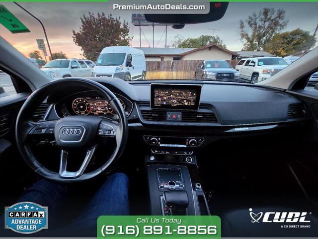 used 2018 Audi Q5 car, priced at $15,995
