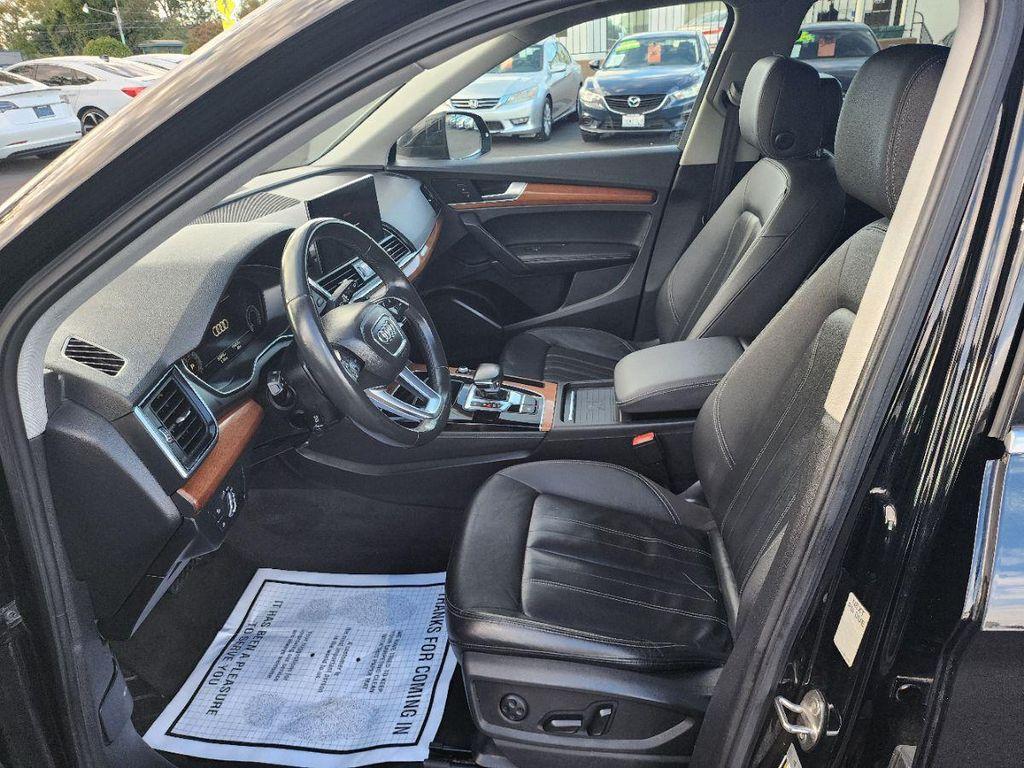 used 2021 Audi Q5 car, priced at $18,495