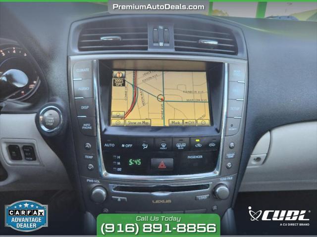 used 2010 Lexus IS 250 car, priced at $9,995