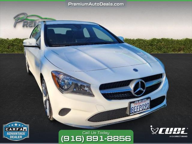 used 2018 Mercedes-Benz CLA 250 car, priced at $15,995
