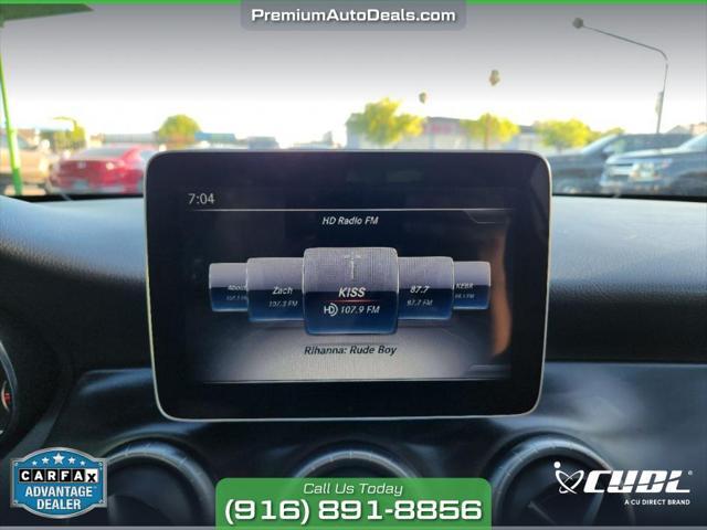 used 2018 Mercedes-Benz CLA 250 car, priced at $15,995