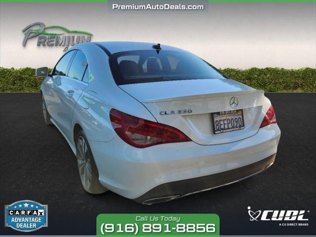 used 2018 Mercedes-Benz CLA 250 car, priced at $15,995