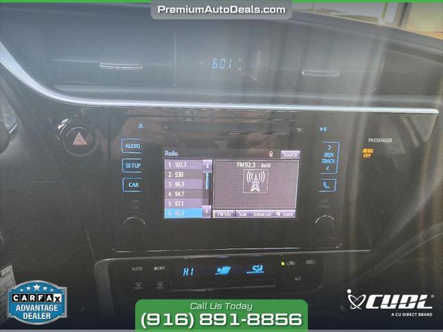 used 2017 Toyota Corolla car, priced at $15,495
