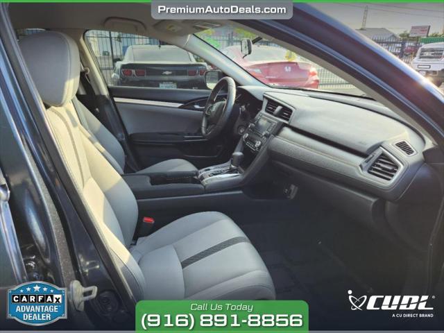 used 2018 Honda Civic car, priced at $13,495