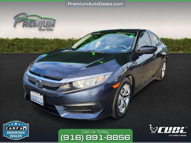 used 2018 Honda Civic car, priced at $13,495