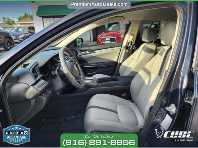 used 2018 Honda Civic car, priced at $13,495