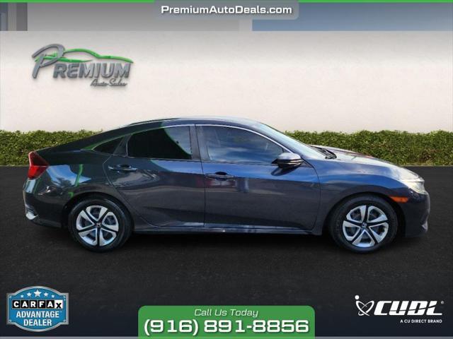 used 2018 Honda Civic car, priced at $13,495