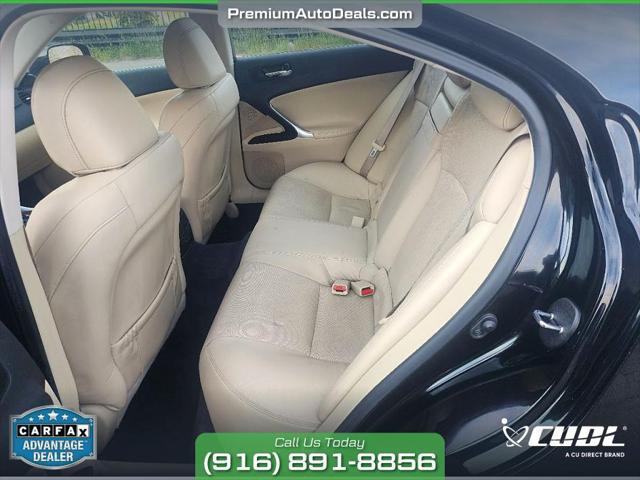 used 2008 Lexus IS 250 car, priced at $11,495