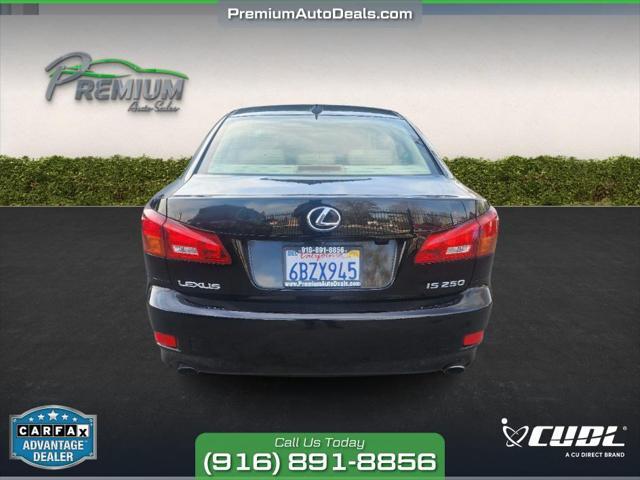 used 2008 Lexus IS 250 car, priced at $11,495