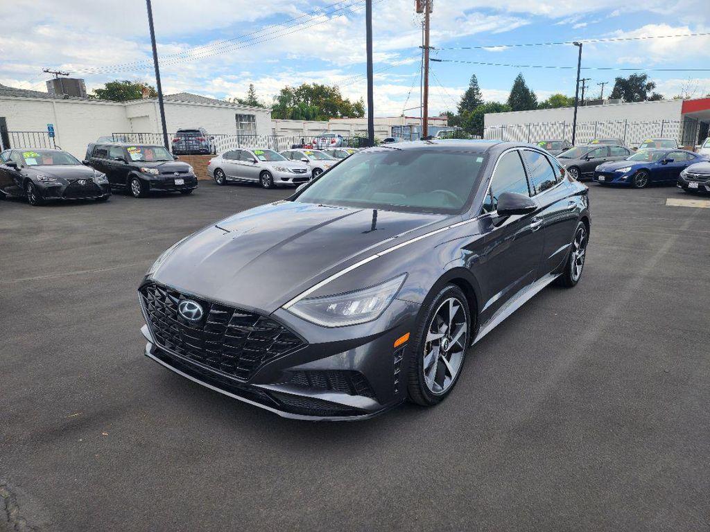 used 2021 Hyundai Sonata car, priced at $14,488