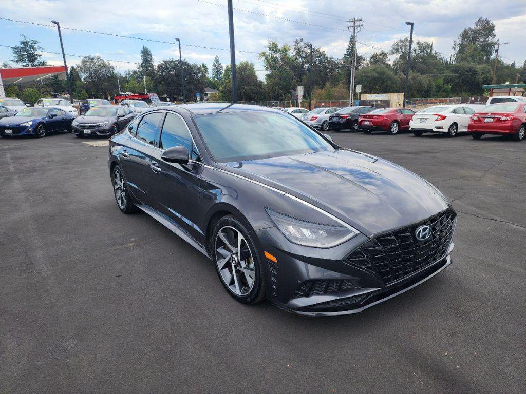 used 2021 Hyundai Sonata car, priced at $14,488