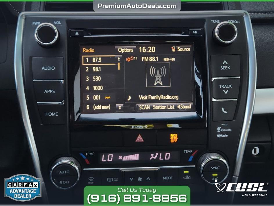 used 2016 Toyota Camry car, priced at $14,495