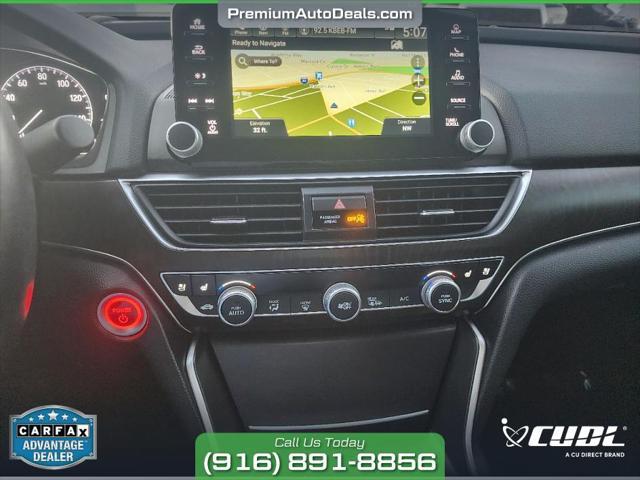 used 2021 Honda Accord Hybrid car, priced at $24,995