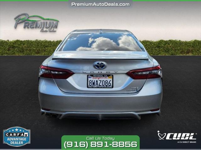 used 2021 Toyota Camry car, priced at $22,995