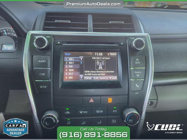 used 2015 Toyota Camry car, priced at $12,995