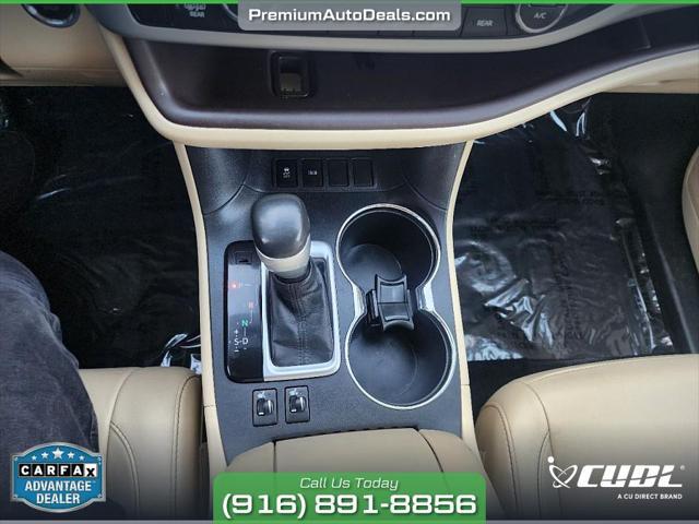 used 2015 Toyota Highlander car, priced at $18,495