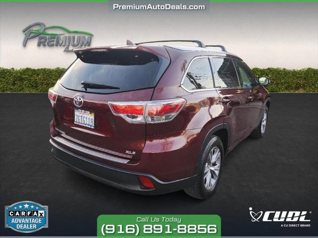 used 2015 Toyota Highlander car, priced at $18,495
