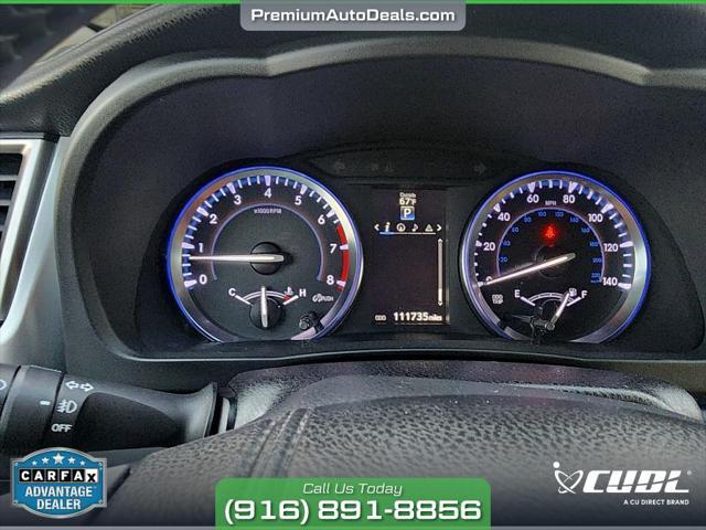 used 2015 Toyota Highlander car, priced at $18,495