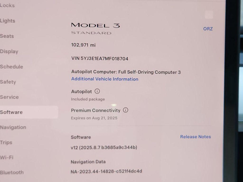 used 2021 Tesla Model 3 car, priced at $17,995