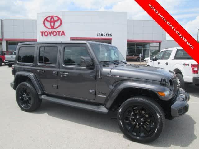 used 2020 Jeep Wrangler Unlimited car, priced at $37,252