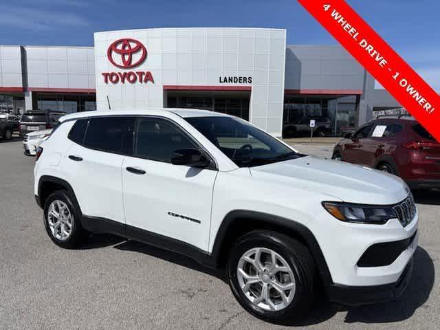 used 2024 Jeep Compass car, priced at $23,900