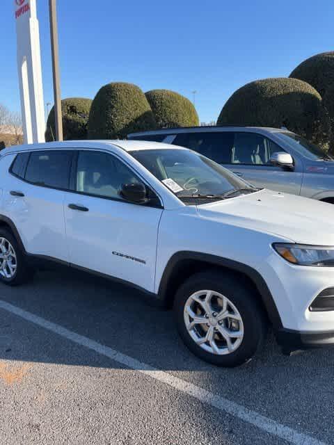 used 2024 Jeep Compass car, priced at $23,655