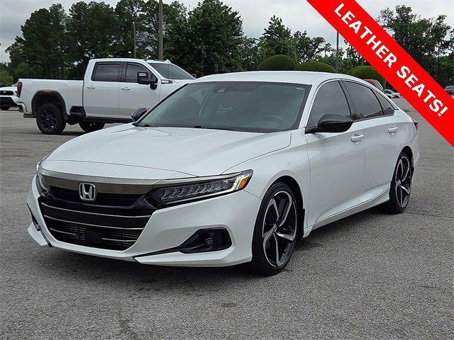 used 2022 Honda Accord car, priced at $27,635