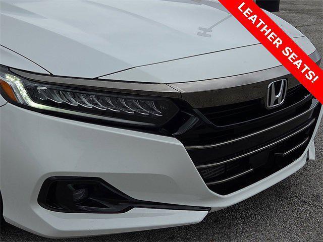 used 2022 Honda Accord car, priced at $27,635