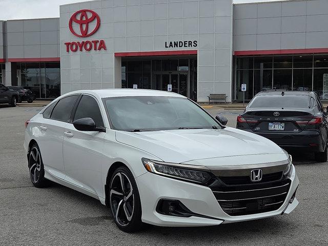 used 2022 Honda Accord car, priced at $27,635