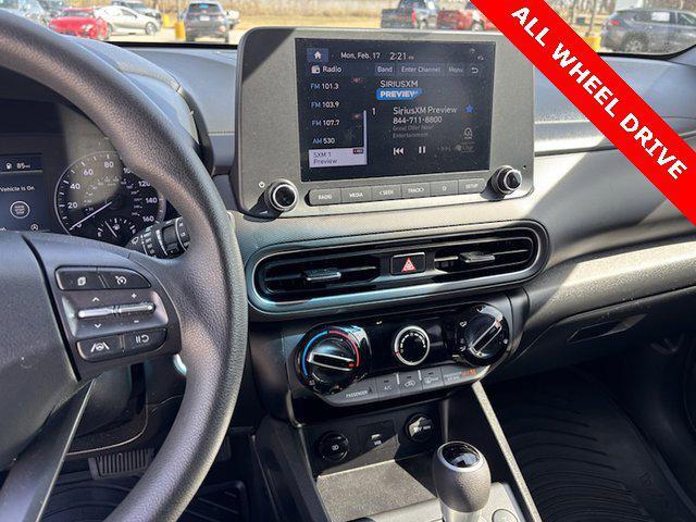 used 2023 Hyundai Kona car, priced at $21,800
