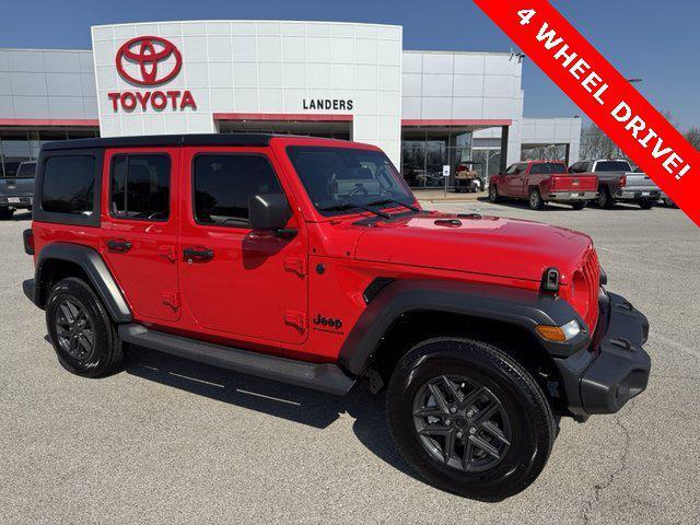 used 2024 Jeep Wrangler car, priced at $33,960
