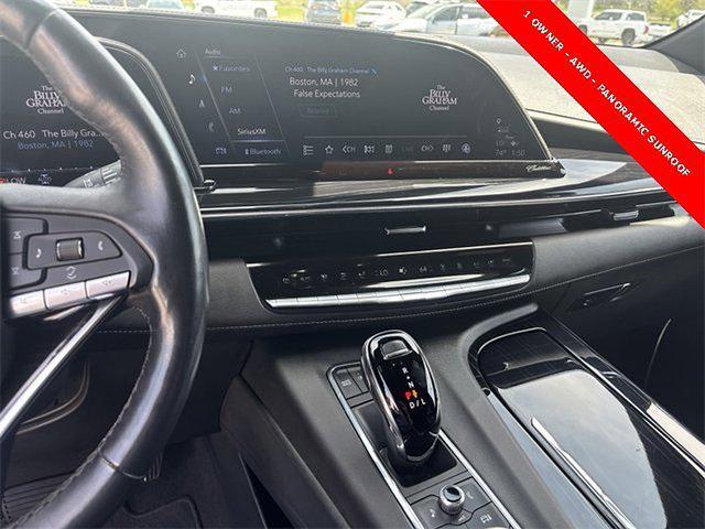 used 2023 Cadillac Escalade car, priced at $77,900