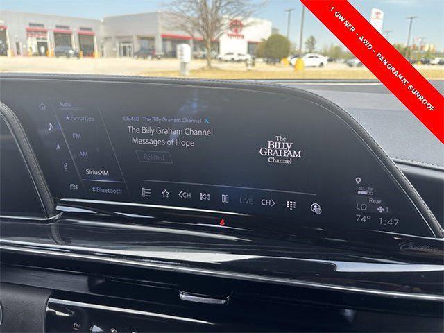 used 2023 Cadillac Escalade car, priced at $77,900