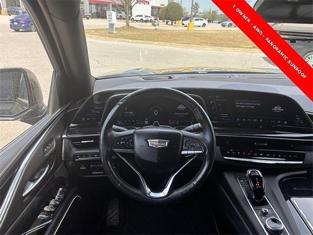 used 2023 Cadillac Escalade car, priced at $77,900