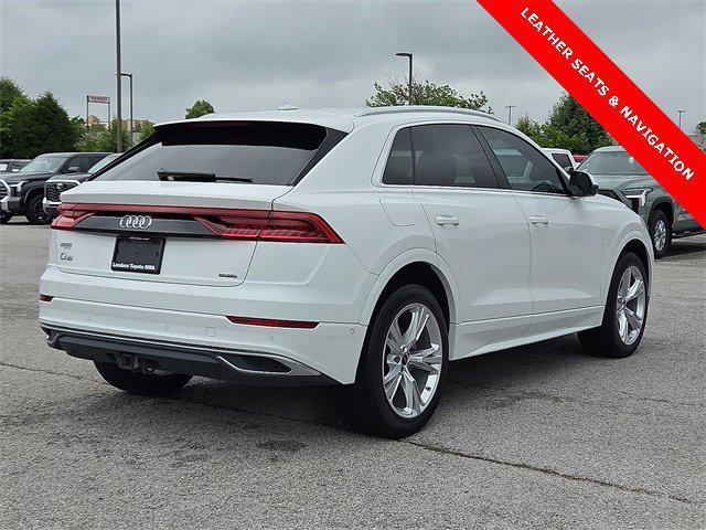 used 2023 Audi Q8 car, priced at $57,900