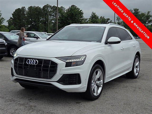 used 2023 Audi Q8 car, priced at $57,900