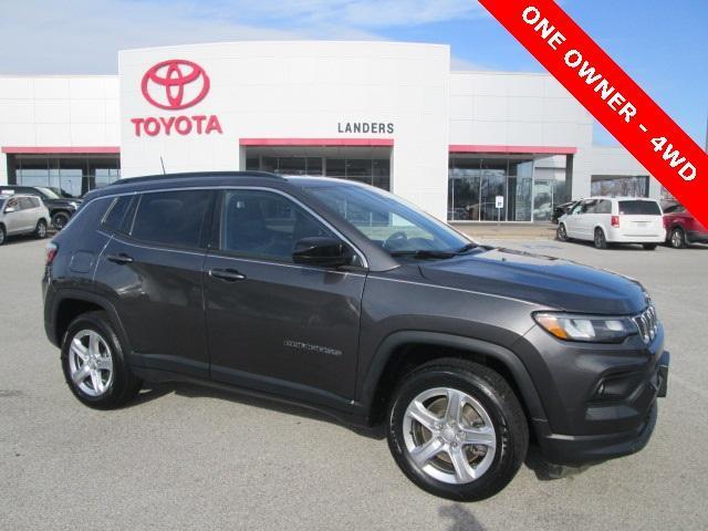 used 2023 Jeep Compass car, priced at $21,329