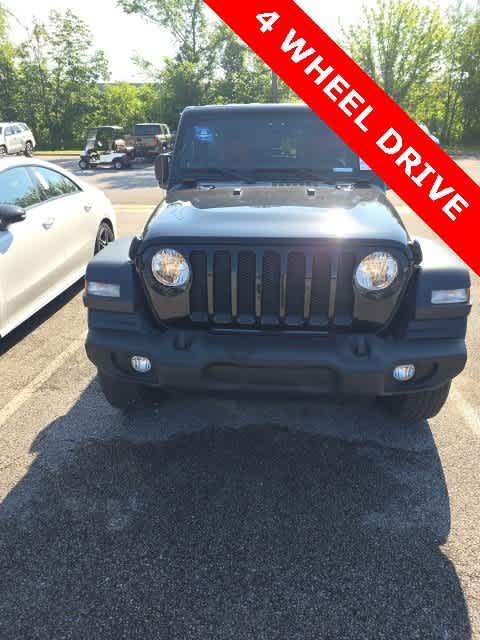 used 2022 Jeep Wrangler Unlimited car, priced at $34,128