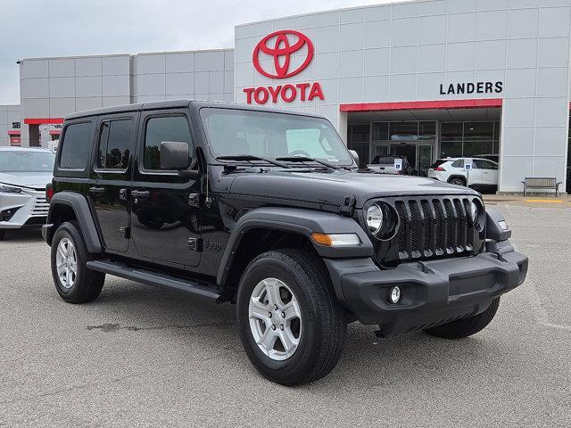 used 2022 Jeep Wrangler Unlimited car, priced at $35,546