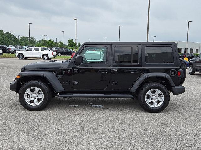 used 2022 Jeep Wrangler Unlimited car, priced at $30,255