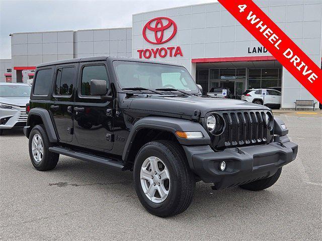 used 2022 Jeep Wrangler Unlimited car, priced at $35,546