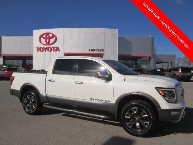 used 2020 Nissan Titan car, priced at $37,918