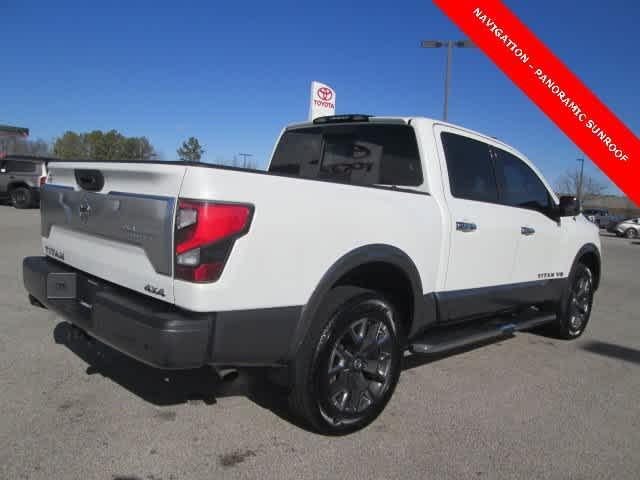 used 2020 Nissan Titan car, priced at $37,918