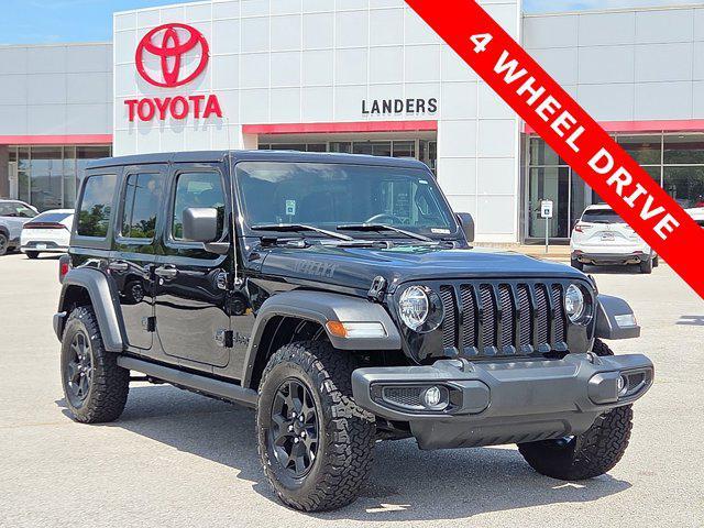 used 2022 Jeep Wrangler Unlimited car, priced at $34,000
