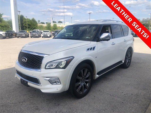 used 2017 INFINITI QX80 car, priced at $17,997