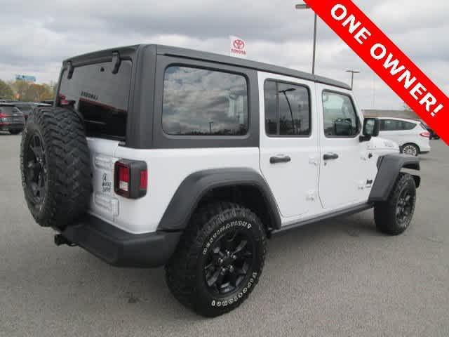 used 2021 Jeep Wrangler Unlimited car, priced at $30,534