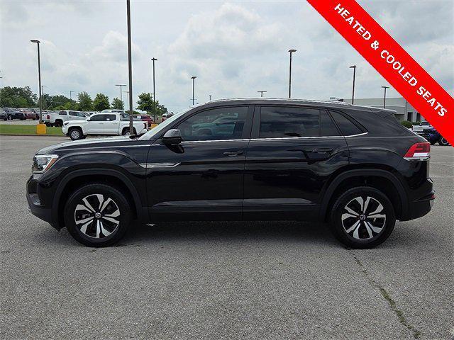 used 2024 Volkswagen Atlas Cross Sport car, priced at $34,108