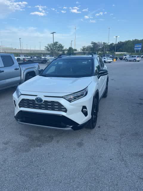 used 2021 Toyota RAV4 Hybrid car, priced at $36,500